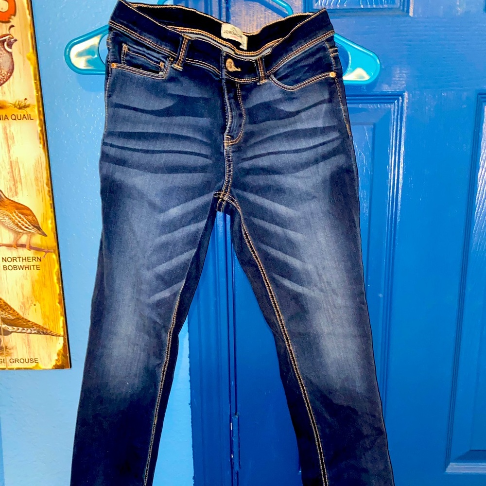 Girls Jordache skinny jeans 12